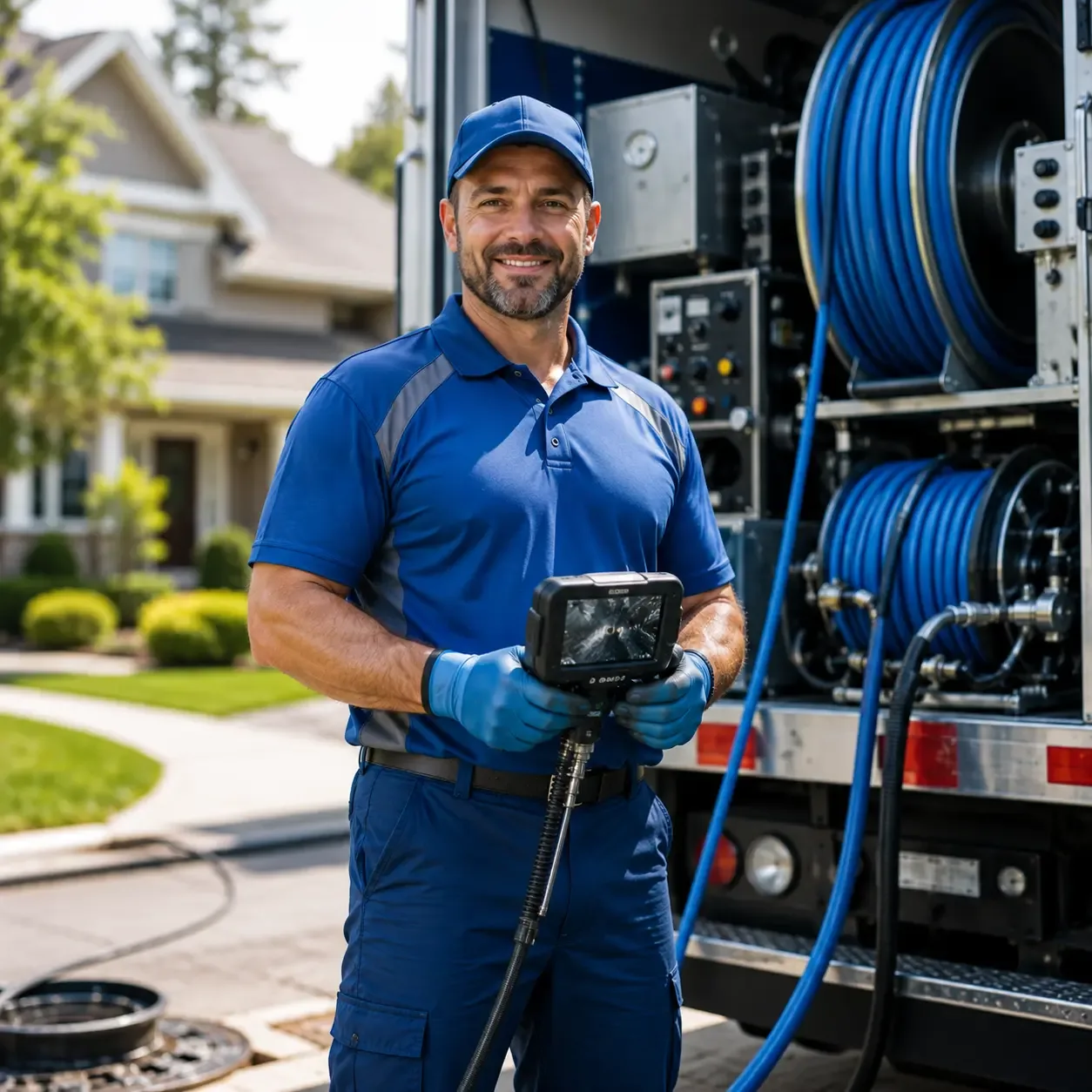 Local outdoor drain cleaning specialists in Benld, IL